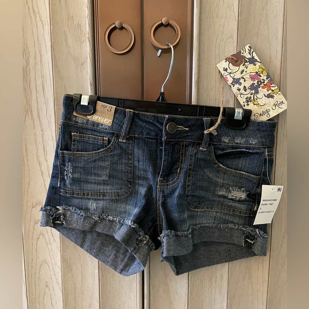 NWT Denim Shorts - Junior